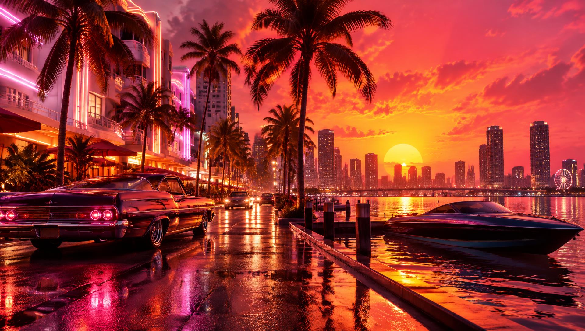 Vice City Sunset